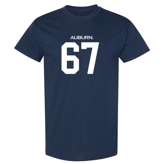 Auburn - NCAA Football : Broderick Shull - Replica Shersey T-Shirt-0
