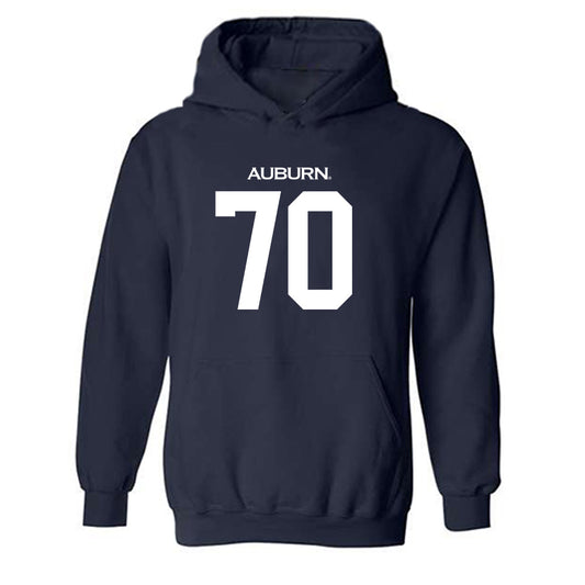 Auburn - NCAA Football : Favour Edwin - Replica Shersey Hooded Sweatshirt-0
