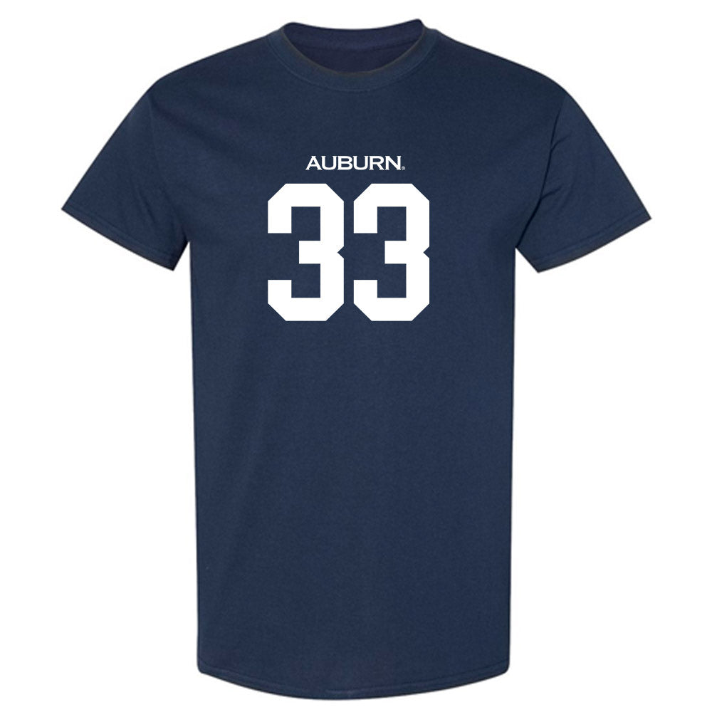 Auburn - NCAA Men's Basketball : Sebastian Williams-Adams - Replica Shersey T-Shirt-0