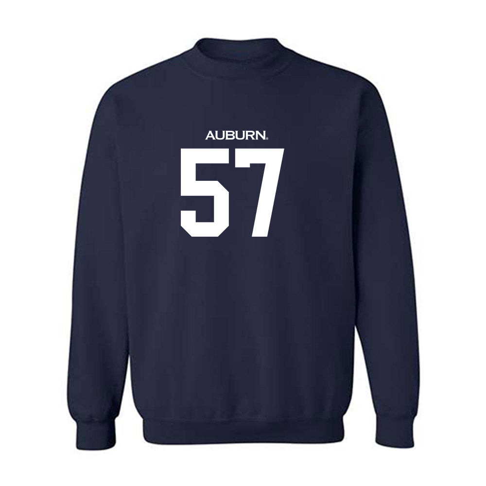 Auburn - NCAA Football : Harrison Clemmer - Replica Shersey Crewneck Sweatshirt