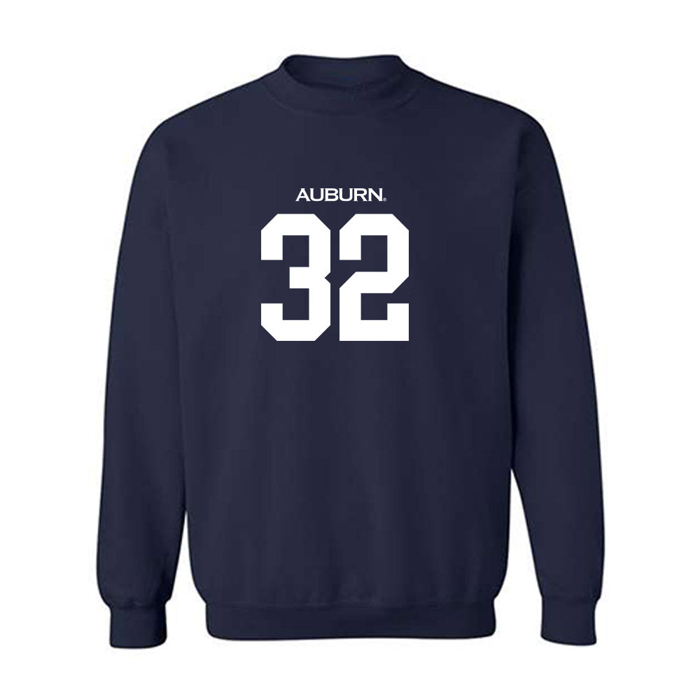 Auburn - NCAA Women's Basketball : Timya Thurman - Replica Shersey Crewneck Sweatshirt