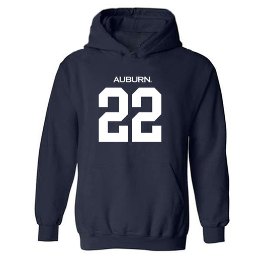 Auburn - NCAA Softball : Haven Roebuck - Replica Shersey Hooded Sweatshirt-0