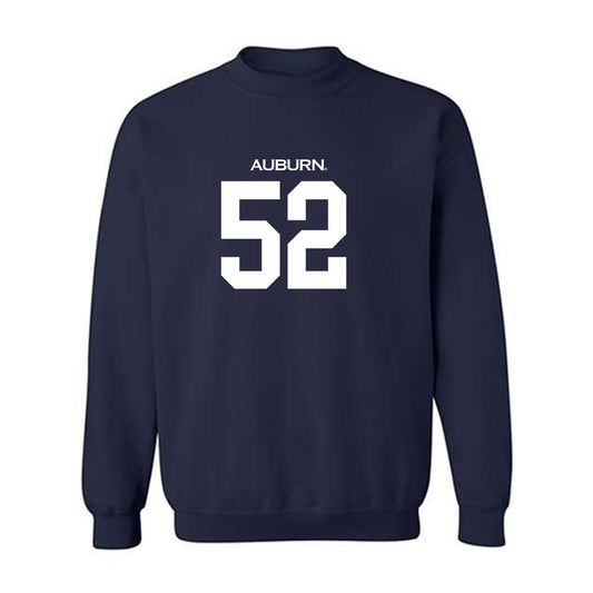 Auburn - NCAA Football : William Grier McDuffie - Replica Shersey Crewneck Sweatshirt