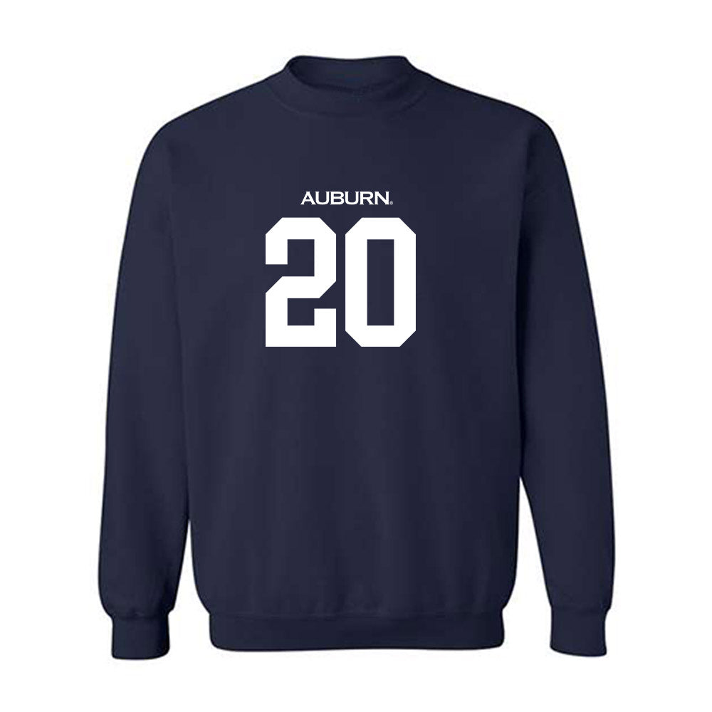 Auburn - NCAA Baseball : Dylan Watts - Replica Shersey Crewneck Sweatshirt