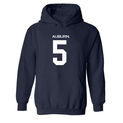 Auburn - NCAA Football : Jahquez Robinson - Replica Shersey Hooded Sweatshirt-0