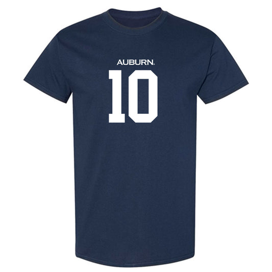 Auburn - NCAA Men's Basketball : Simon Walker - Replica Shersey T-Shirt-0