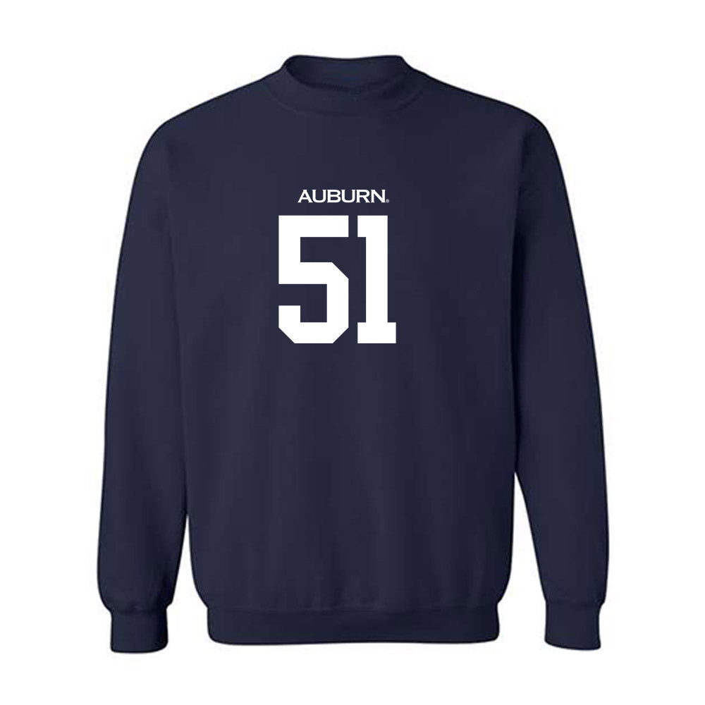 Auburn - NCAA Baseball : Ty Mauldin - Replica Shersey Crewneck Sweatshirt