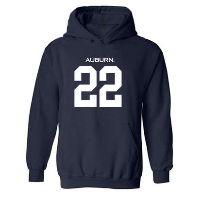 Auburn - NCAA Football : Alvin Henderson - Replica Shersey Hooded Sweatshirt-0