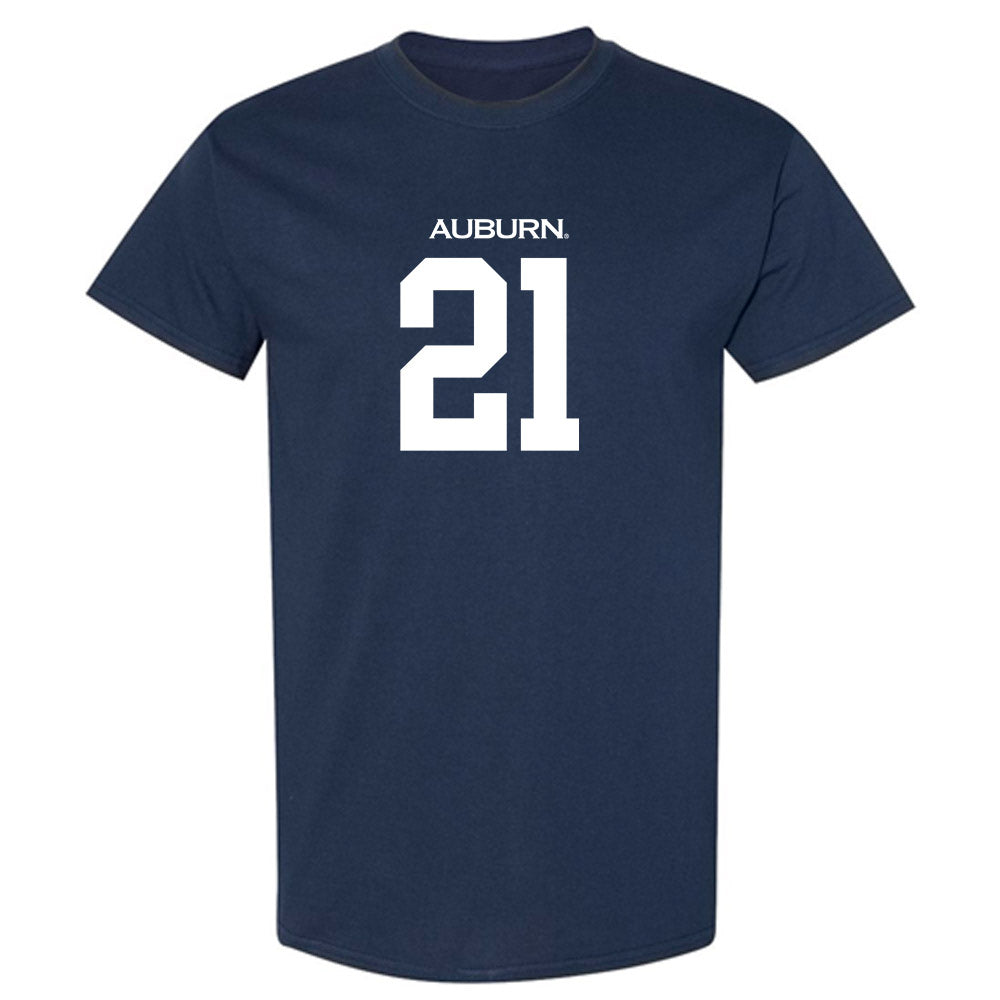 Auburn - NCAA Baseball : Andreas Alvarez - Replica Shersey T-Shirt-0