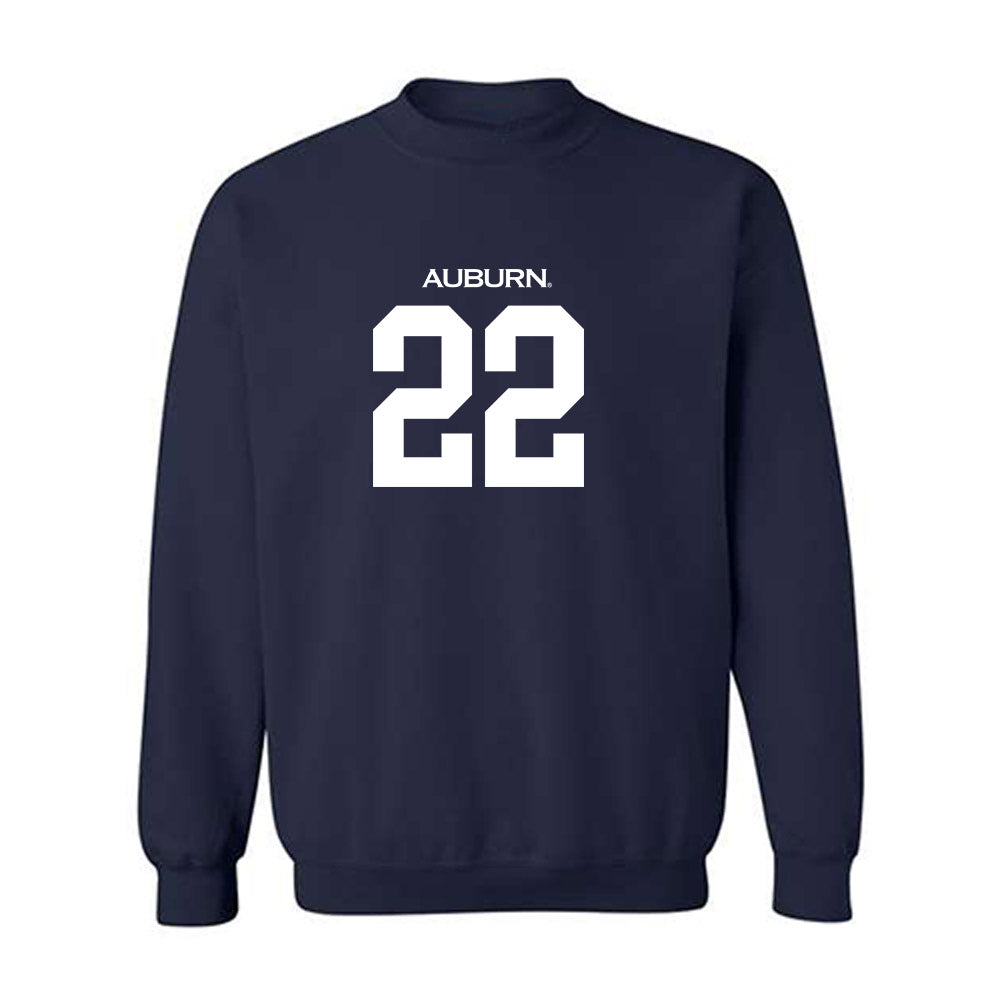 Auburn - NCAA Men's Basketball : Reed Trapp - Replica Shersey Crewneck Sweatshirt