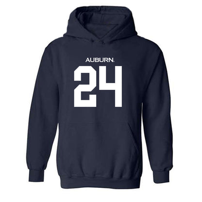 Auburn - NCAA Softball : Malayna Tamborra - Replica Shersey Hooded Sweatshirt