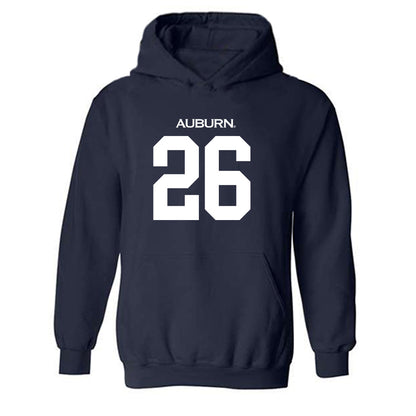 Auburn - NCAA Baseball : Cooper McMurray - Replica Shersey Hooded Sweatshirt