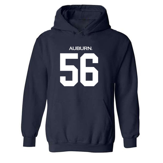 Auburn - NCAA Football : Seth Wilfred - Replica Shersey Hooded Sweatshirt-0