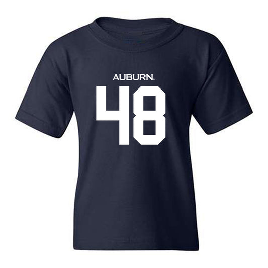 Auburn - NCAA Football : Eli Morton - Replica Shersey Youth T-Shirt-0