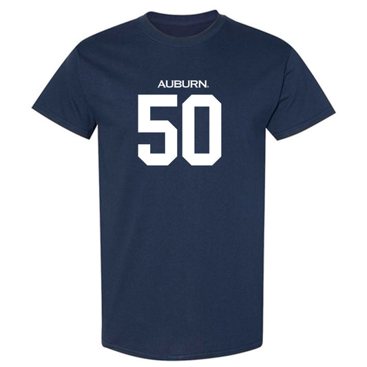 Auburn - NCAA Baseball : Brandon McCraine - Replica Shersey T-Shirt-0