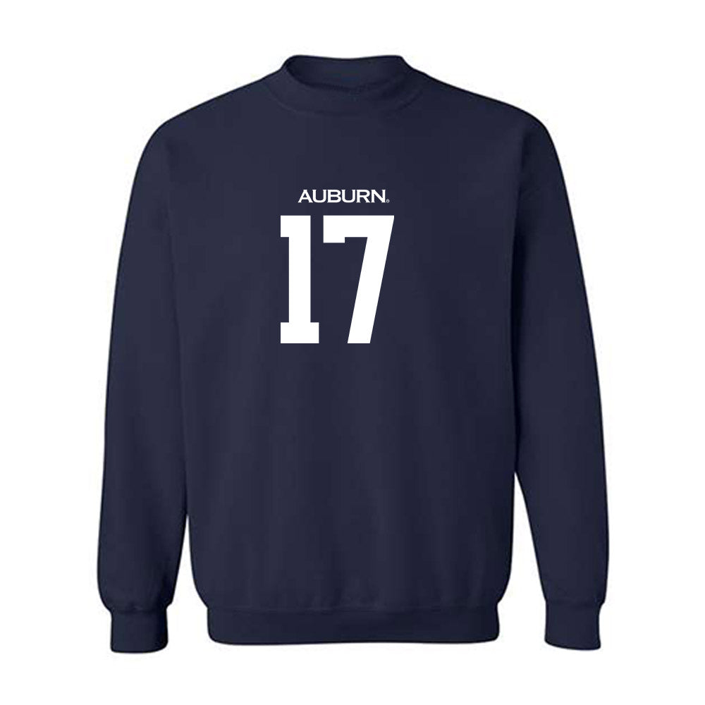 Auburn - NCAA Football : Xavier Atkins - Replica Shersey Crewneck Sweatshirt-0