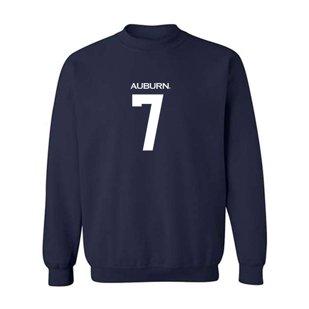 Auburn - NCAA Women's Soccer : Carly Thatcher - Replica Shersey Crewneck Sweatshirt