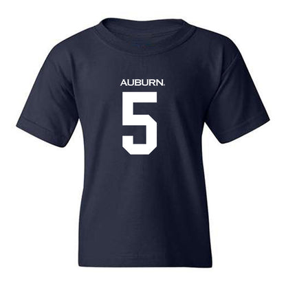 Auburn - NCAA Softball : georgia lessmann - Replica Shersey Youth T-Shirt-0