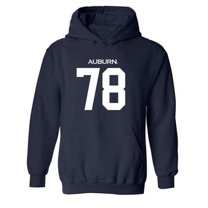 Auburn - NCAA Football : DeAndre Carter - Replica Shersey Hooded Sweatshirt