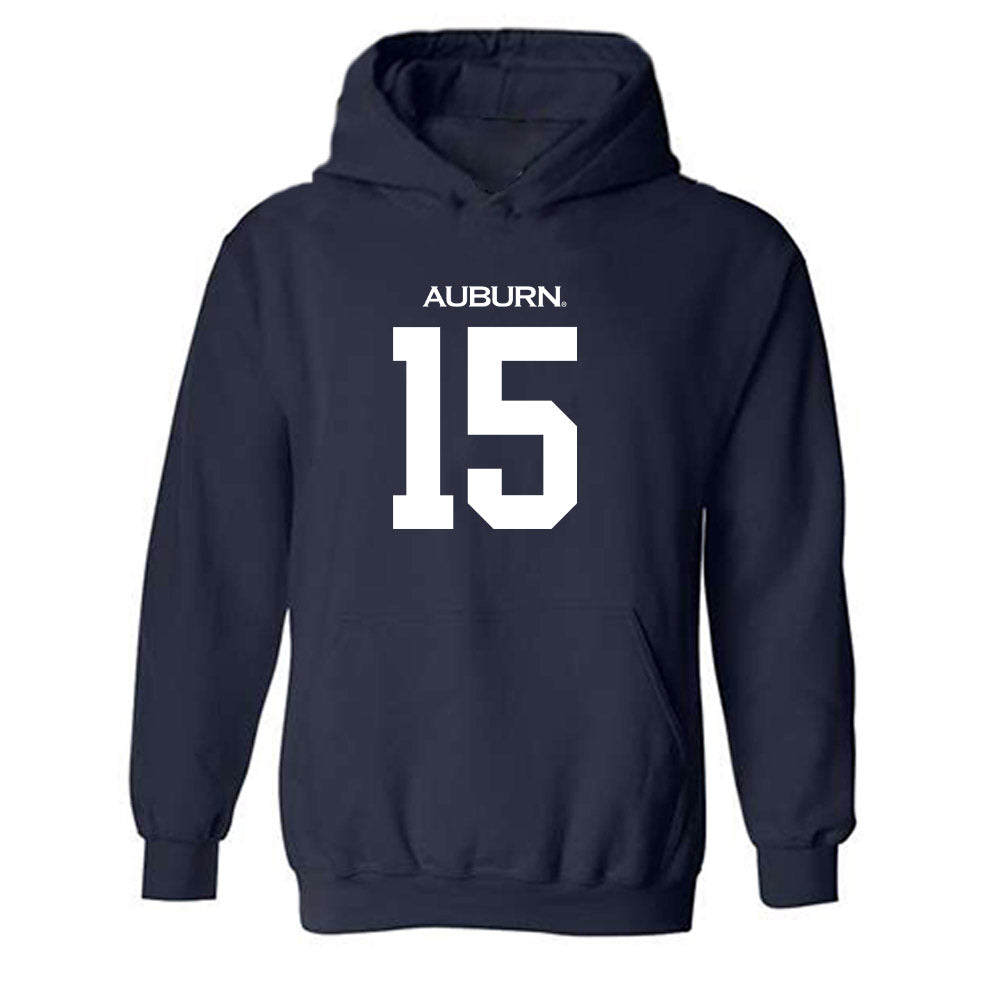 Auburn - NCAA Women's Volleyball : Alexis Dacosta - Replica Shersey Hooded Sweatshirt-0