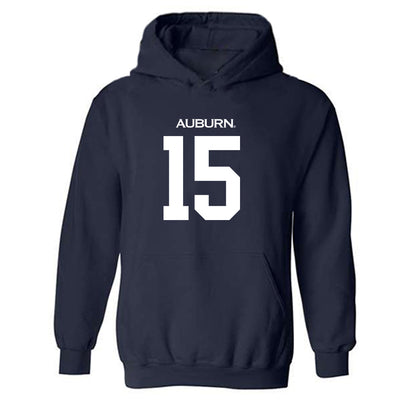 Auburn - NCAA Women's Volleyball : Alexis Dacosta - Replica Shersey Hooded Sweatshirt-0