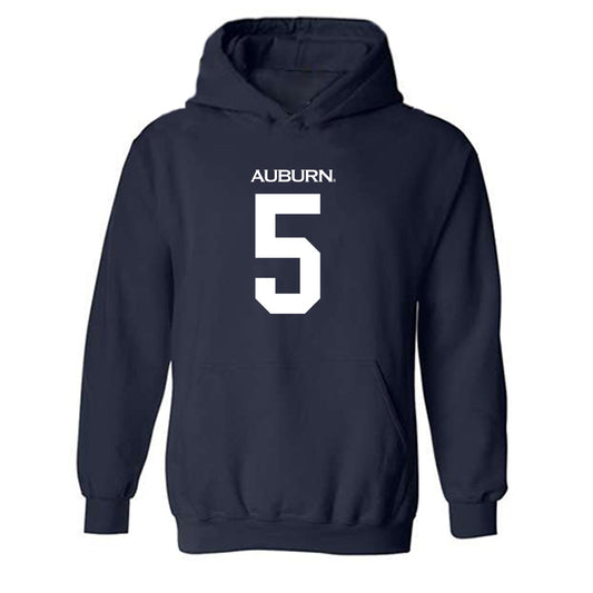 Auburn - NCAA Football : Horatio Fields - Replica Shersey Hooded Sweatshirt-0