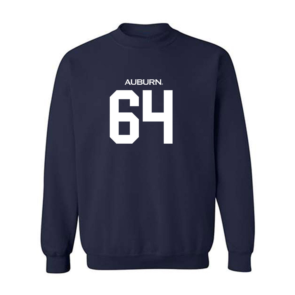 Auburn - NCAA Football : Benton Cantey - Replica Shersey Crewneck Sweatshirt-0