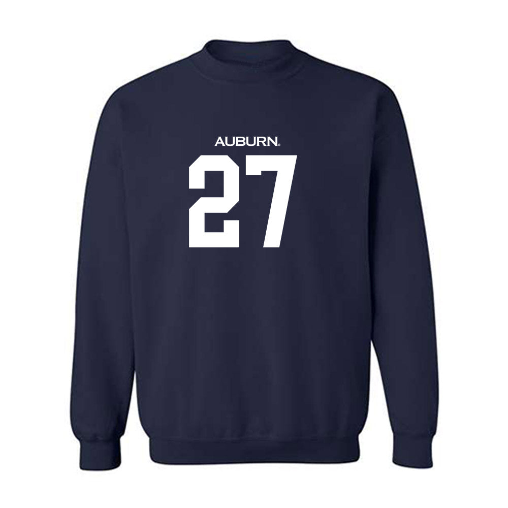 Auburn - NCAA Baseball : Christian Chatterton - Replica Shersey Crewneck Sweatshirt-0