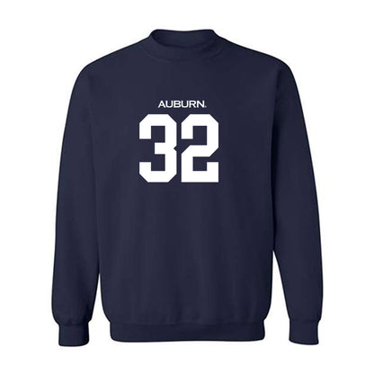 Auburn - NCAA Football : Cade Carlson - Replica Shersey Crewneck Sweatshirt