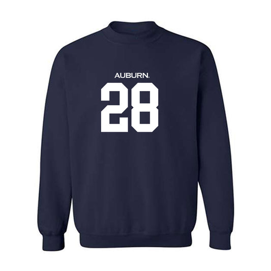 Auburn - NCAA Baseball : Ryan Hetzler - Replica Shersey Crewneck Sweatshirt-0