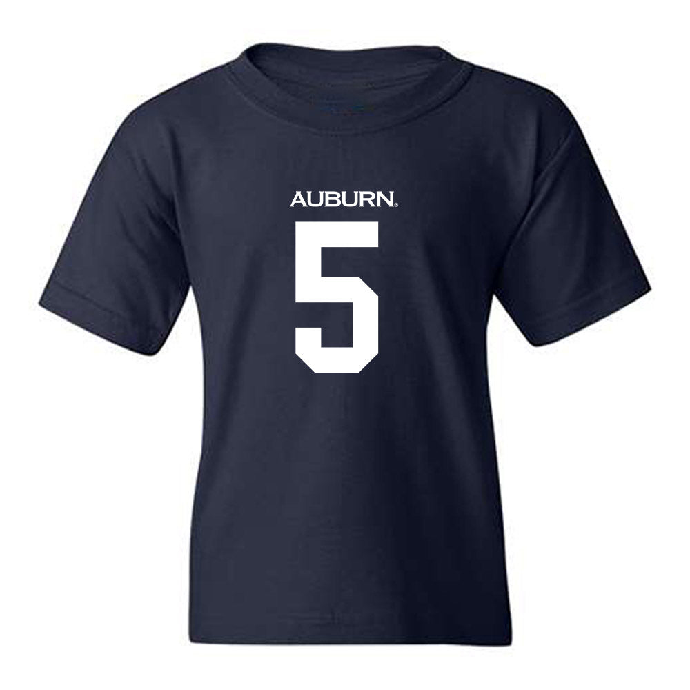 Auburn - NCAA Men's Basketball : Kaden Magwood - Replica Shersey Youth T-Shirt-0