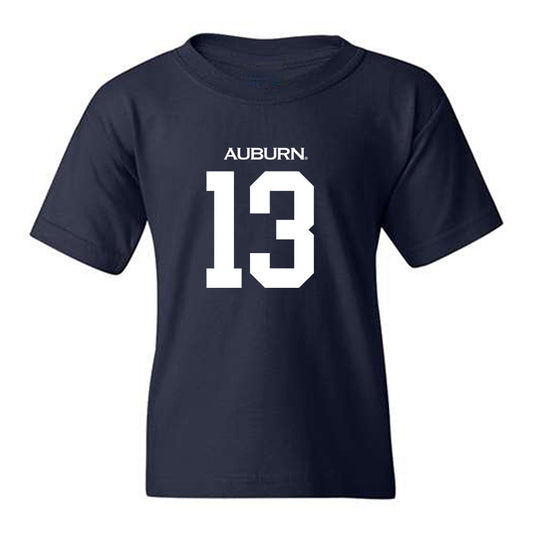 Auburn - NCAA Women's Soccer : Asha Means - Replica Shersey Youth T-Shirt-0
