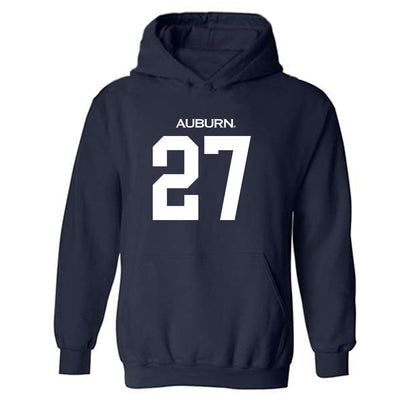 Auburn - NCAA Football : Mac McClinton - Replica Shersey Hooded Sweatshirt