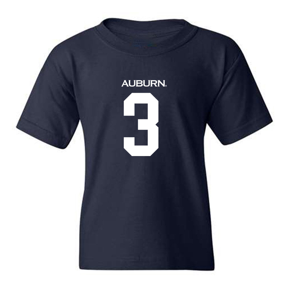 Auburn - NCAA Men's Basketball : Jahki Howard - Replica Shersey Youth T-Shirt