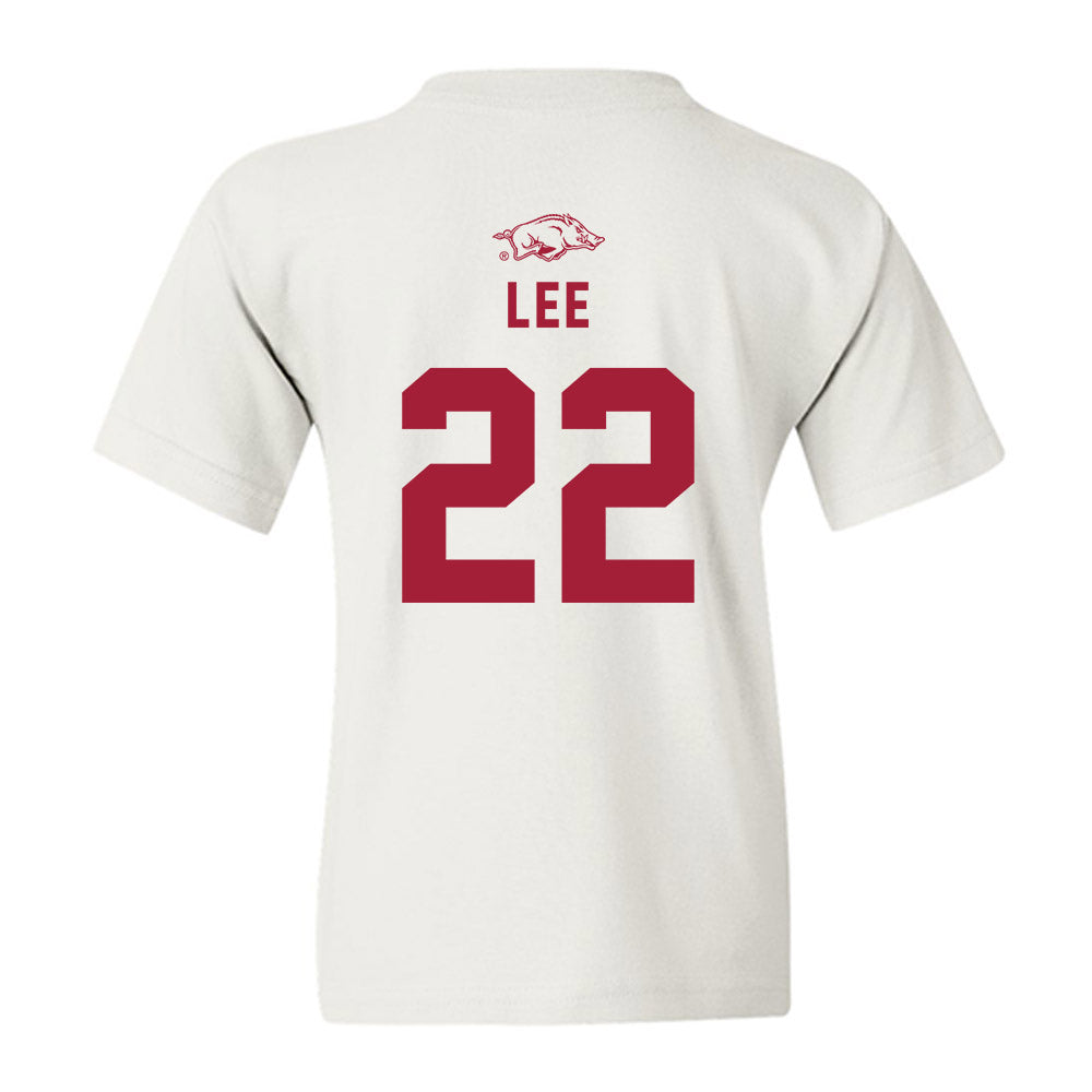 Arkansas - NCAA Baseball : Peyton Lee - Replica Shersey Youth T-Shirt-1