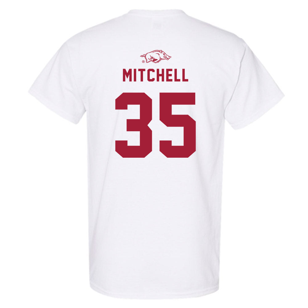 Arkansas - NCAA Baseball : Cayden Mitchell - Replica Shersey T-Shirt-1