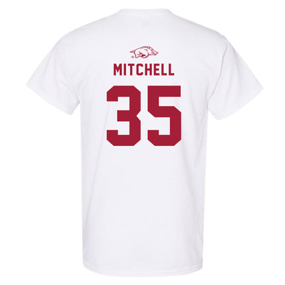 Arkansas - NCAA Baseball : Cayden Mitchell - Replica Shersey T-Shirt-1