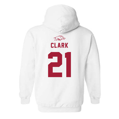 Arkansas - NCAA Baseball : Brenton Clark - Replica Shersey Hooded Sweatshirt