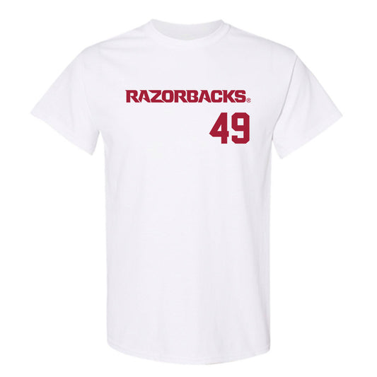 Arkansas - NCAA Baseball : Jackson Farrell - Replica Shersey T-Shirt