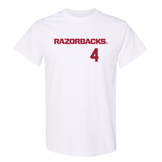 Arkansas - NCAA Baseball : Justin Thomas jr - Replica Shersey T-Shirt