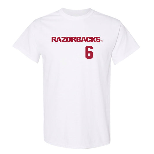 Arkansas - NCAA Baseball : Gabe Fraser - Replica Shersey T-Shirt