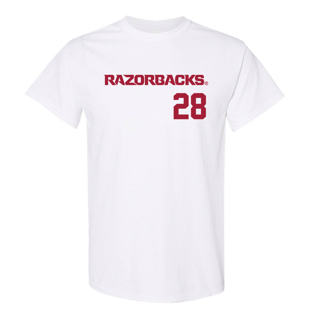 Arkansas - NCAA Baseball : Carson Boles - Replica Shersey T-Shirt