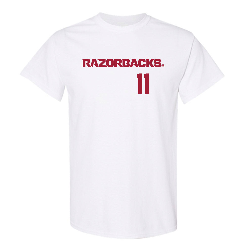 Arkansas - NCAA Baseball : Luke Cornelison - Replica Shersey T-Shirt-0