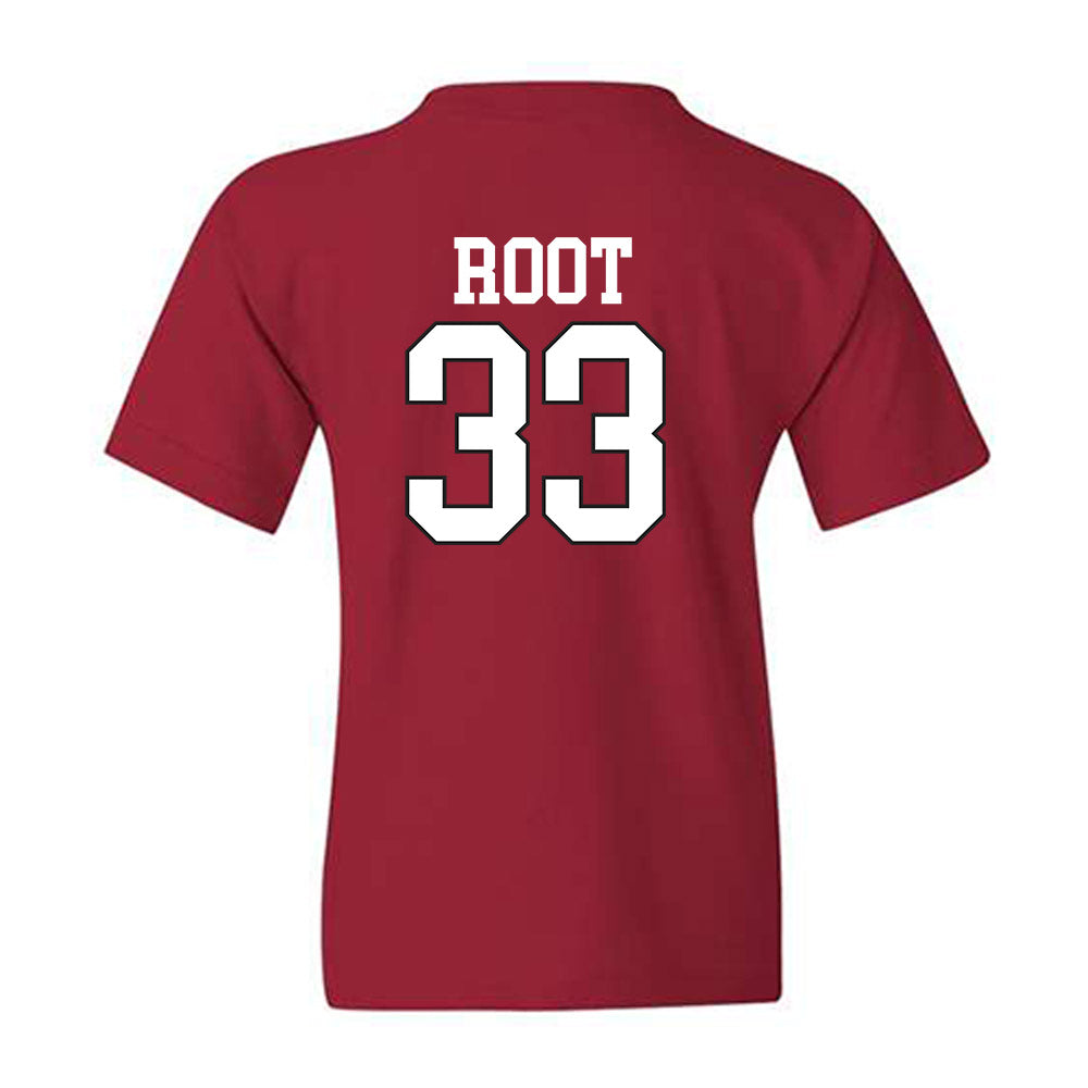 Arkansas - NCAA Baseball : Zach Root - Replica Shersey Youth T-Shirt Replica Shersey-1