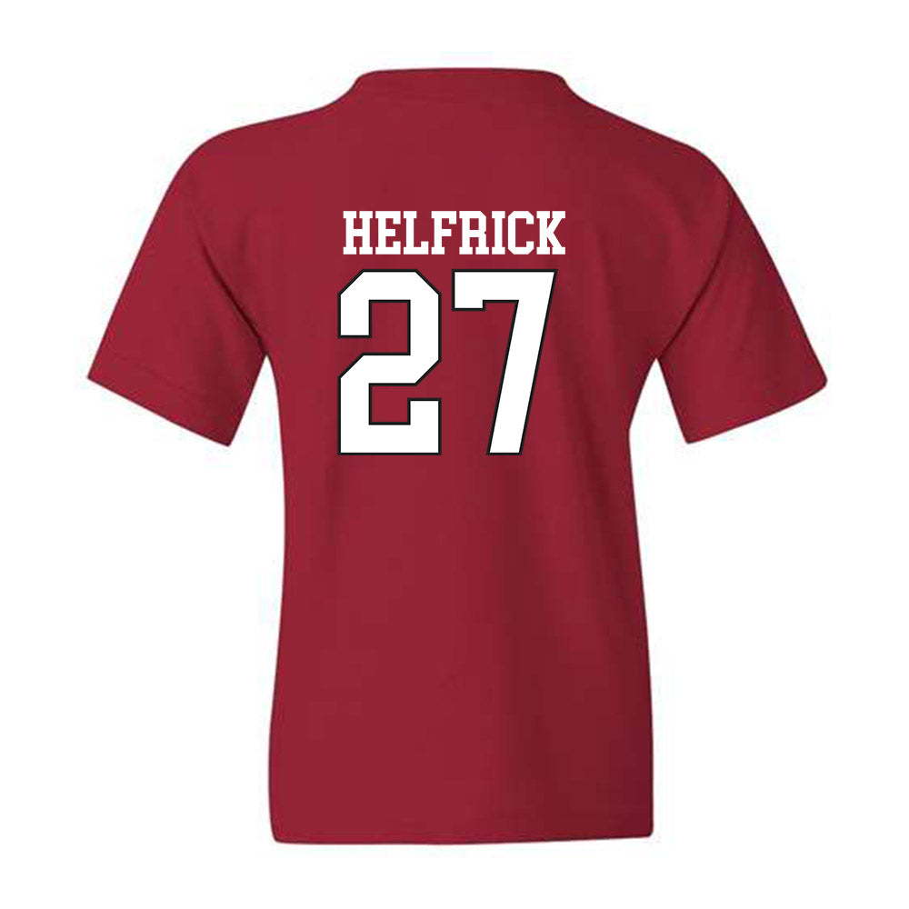 Arkansas - NCAA Baseball : Ryder Helfrick - Replica Shersey Youth T-Shirt Replica Shersey