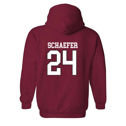 Arkansas - NCAA Baseball : Landon Schaefer - Replica Shersey Hooded Sweatshirt Replica Shersey-1