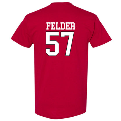 Arkansas - NCAA Baseball : Ross Felder - Replica Shersey T-Shirt Replica Shersey-1