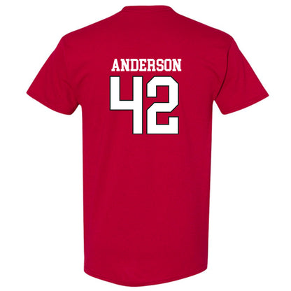 Arkansas - NCAA Baseball : Michael Anderson - Replica Shersey T-Shirt Replica Shersey-1
