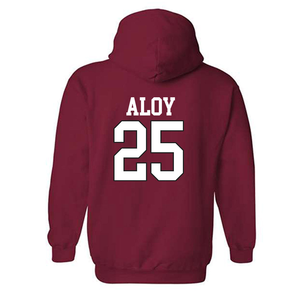 Arkansas - NCAA Baseball : Kuhio Aloy - Replica Shersey Hooded Sweatshirt Replica Shersey-1