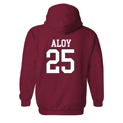 Arkansas - NCAA Baseball : Kuhio Aloy - Replica Shersey Hooded Sweatshirt Replica Shersey-1